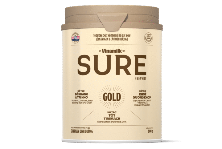 Sữa Sure Prevent Gold mẫu mới 900g