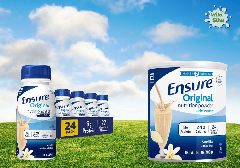 Dòng sữa Ensure nguyên bản 
