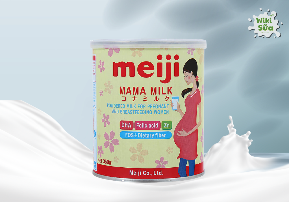 Sữa Meiji Mama dễ uống, giàu DHA 
