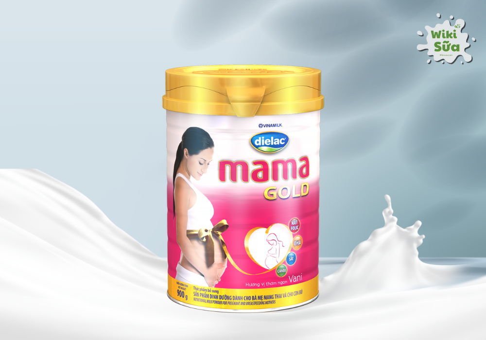 Sữa Dielac Mama Gold tốt cho mẹ bầu sau sinh 