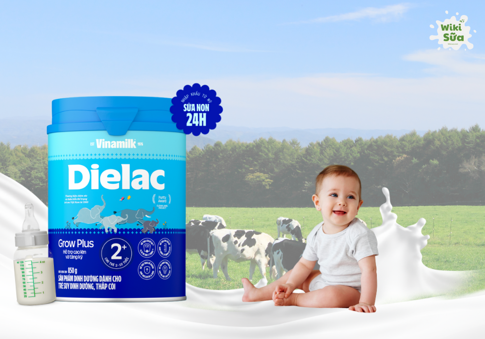 Dielac Grow Plus của Vinamilk 