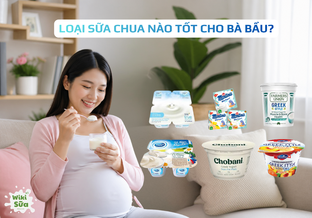 loại sữa chua nào tốt cho bà bầu