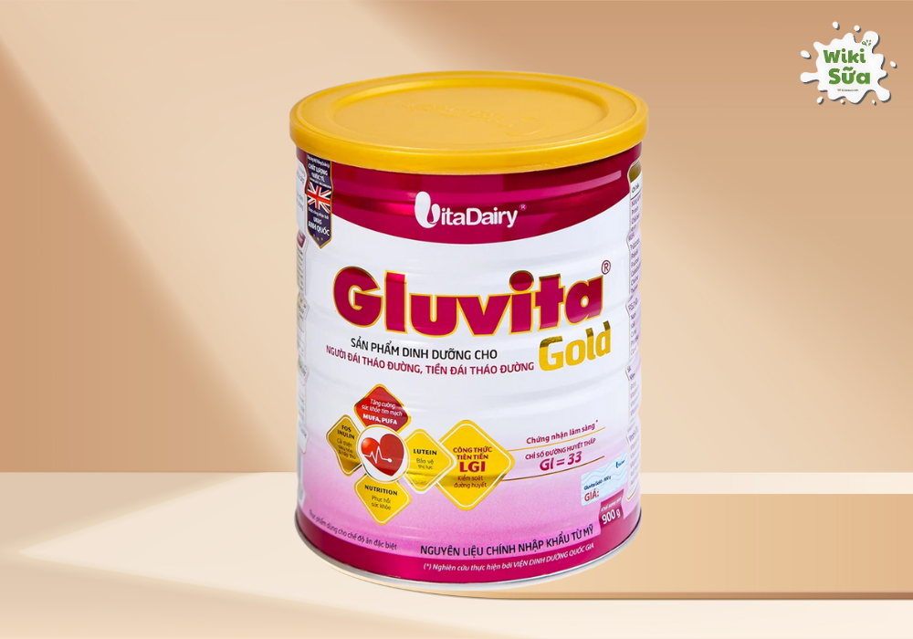 Sữa Gluvita Gold dành cho bà bầu bị tiểu đường thai kỳ