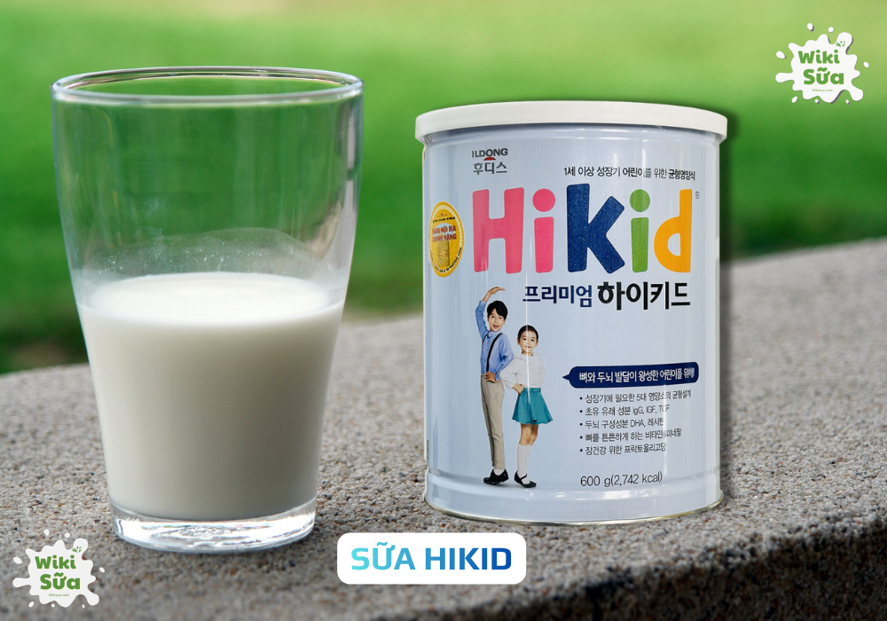 Sữa Hikid đến từ Hàn Quốc (Nguồn: Wiki Sữa)
