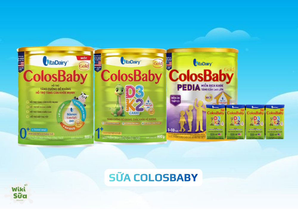 Sữa ColosBaby thương hiệu uy tín từ Việt Nam 