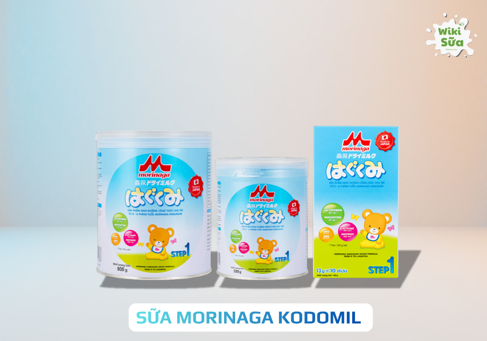 Morinaga Kodomil là dòng sữa hỗ trợ phát triển chiều cao tốt cho trẻ 
