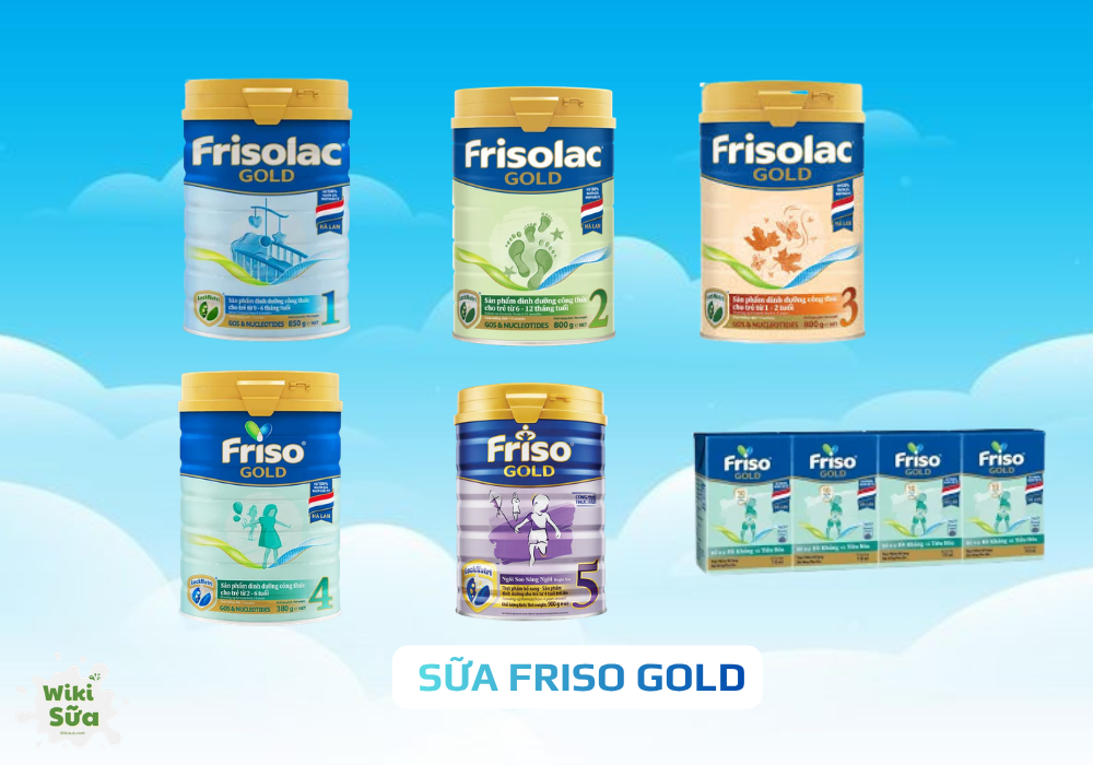 Sữa Friso Gold giúp phát triển chiều cao cho bé 