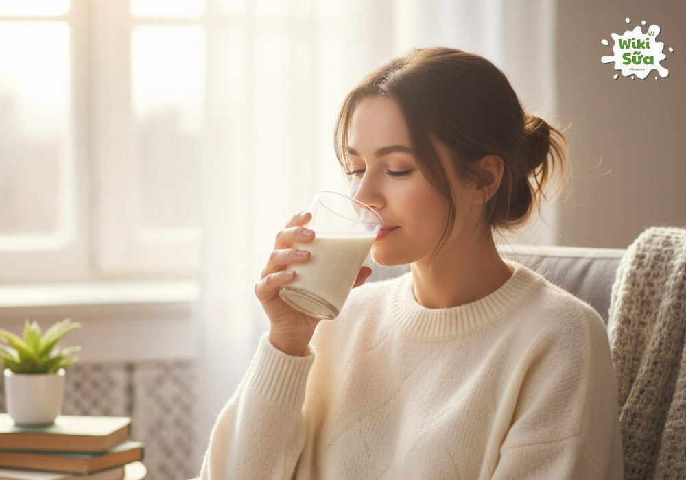 Lưu ý mẹ sau sinh cần biết khi uống sữa 
