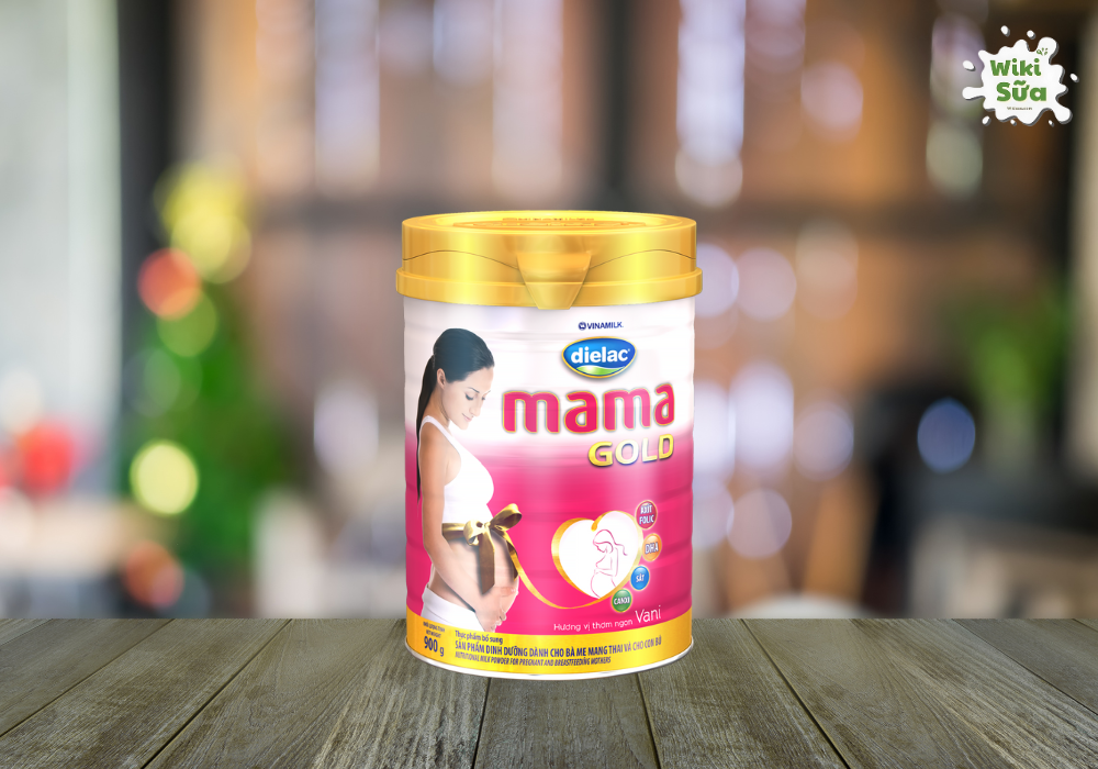 Sữa bầu Dielac Mama Gold phù hợp cho mẹ Việt