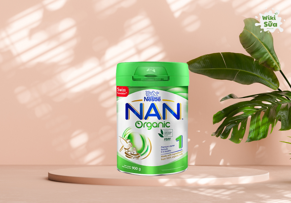 NAN Organic chứa đạm hữu cơ Optipro giúp bé dễ tiêu hóa và tăng cân nhẹ