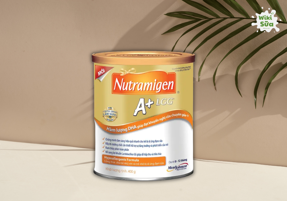 Sữa Nutramigen A+ LGG cho trẻ 0-12 tháng
