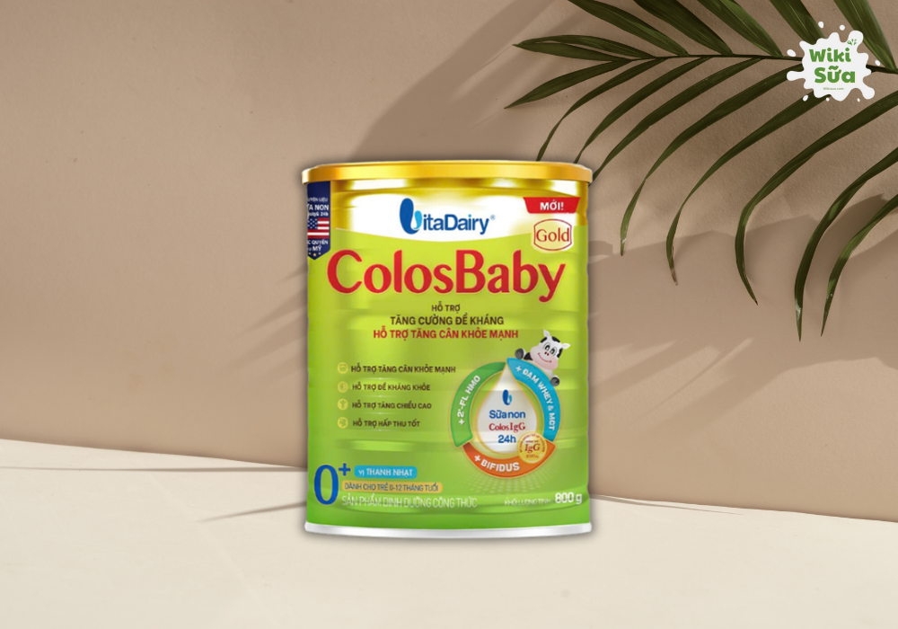 Sữa Colosbaby 0+ cho trẻ 0-12 tháng
