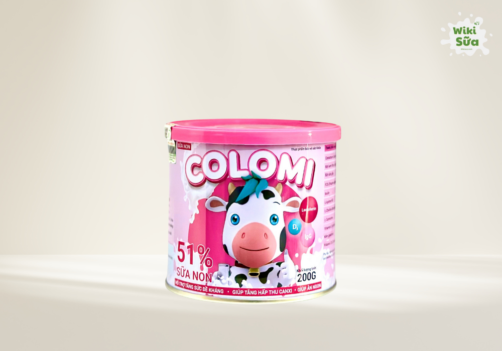 Sữa non Colomi cho trẻ từ 6 tháng tuổi giúp ăn ngon 