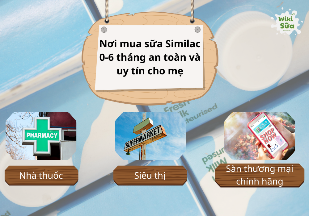 Nơi mua sữa Similac 0-6 tháng an toàn và uy tín cho mẹ