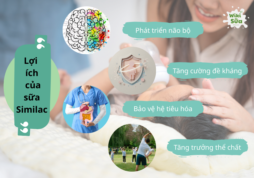 Lợi ích khi cho trẻ uống sữa Similac 0-6 tháng 