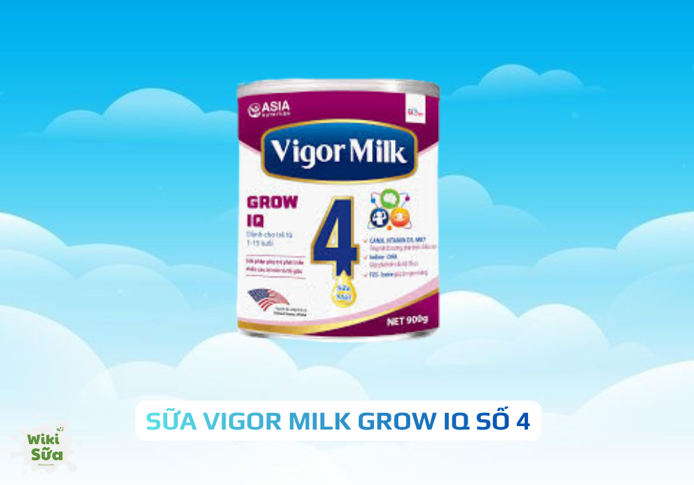 Sữa Vigor Milk Grow IQ số 4