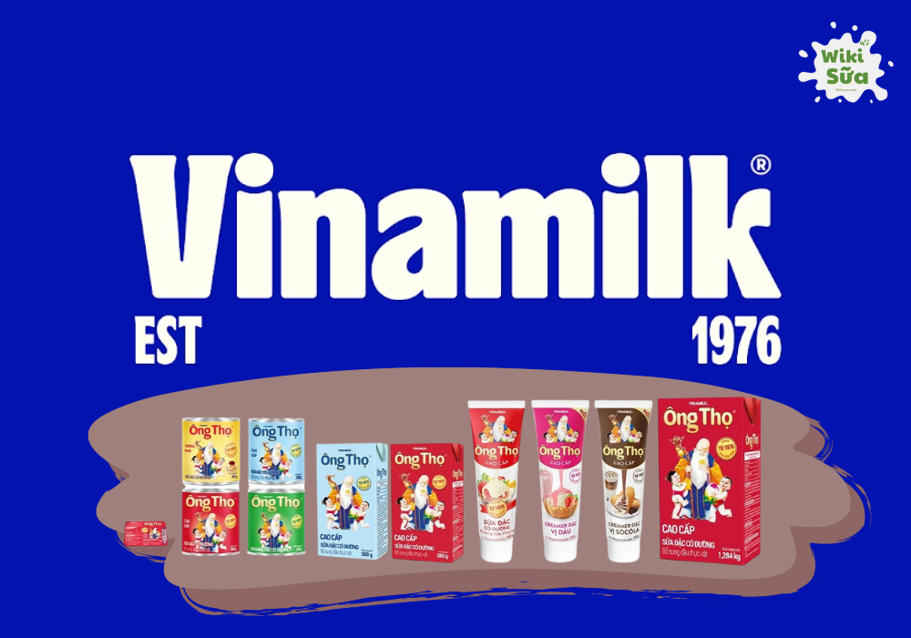 Sữa Ông Thọ là sản phẩm thuộc Công ty Cổ phần Sữa Việt Nam Vinamilk