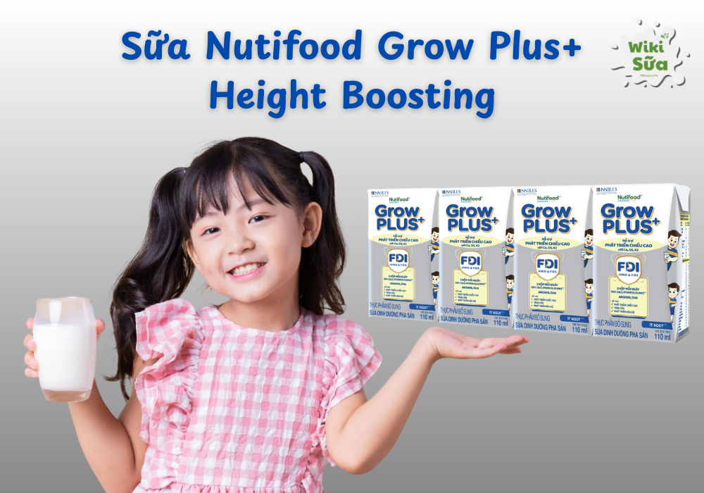 Sữa hộp Nutifood Grow Plus+ Height Boosting