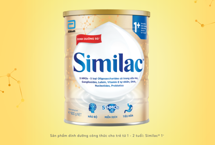 sữa Similac® 1+ 800g cho trẻ từ 1–2 tuổi