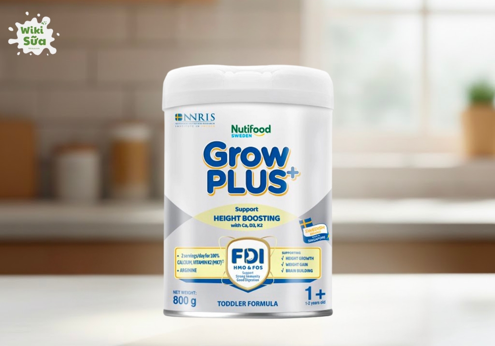 Sữa GrowPLUS+ trắng 1+ 800g (trẻ từ 1-2 tuổi)