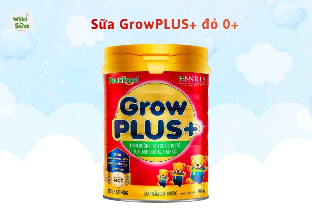 Sữa Grow Plus Suy Dinh Dưỡng 0+ cho trẻ 0-12 tháng tuổi 