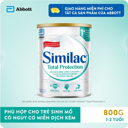 sữa Similac Total Protection 0+ 800g cho trẻ 0-12 tháng