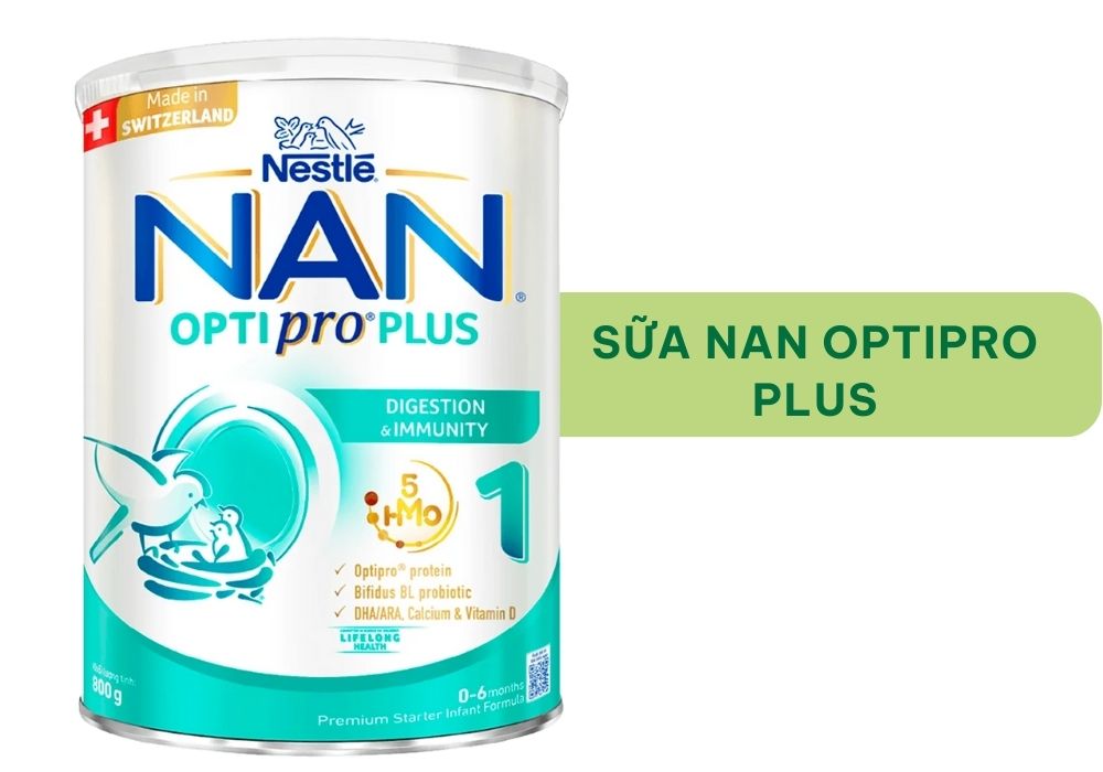 Review sữa tăng cân cho trẻ sơ sinh Nan Optipro Plus