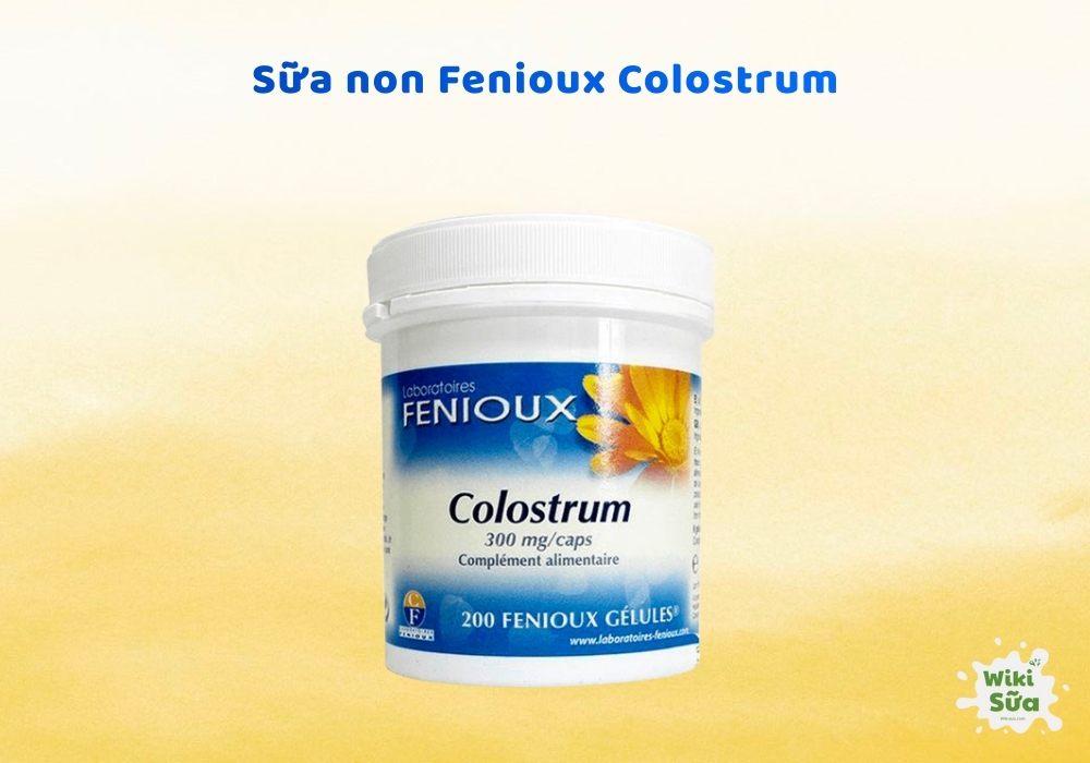 Sữa non Fenioux Colostrum giúp tăng cường miễn dịch, cải thiện tiêu hóa, hỗ trợ phát triển thể chất và não bộ