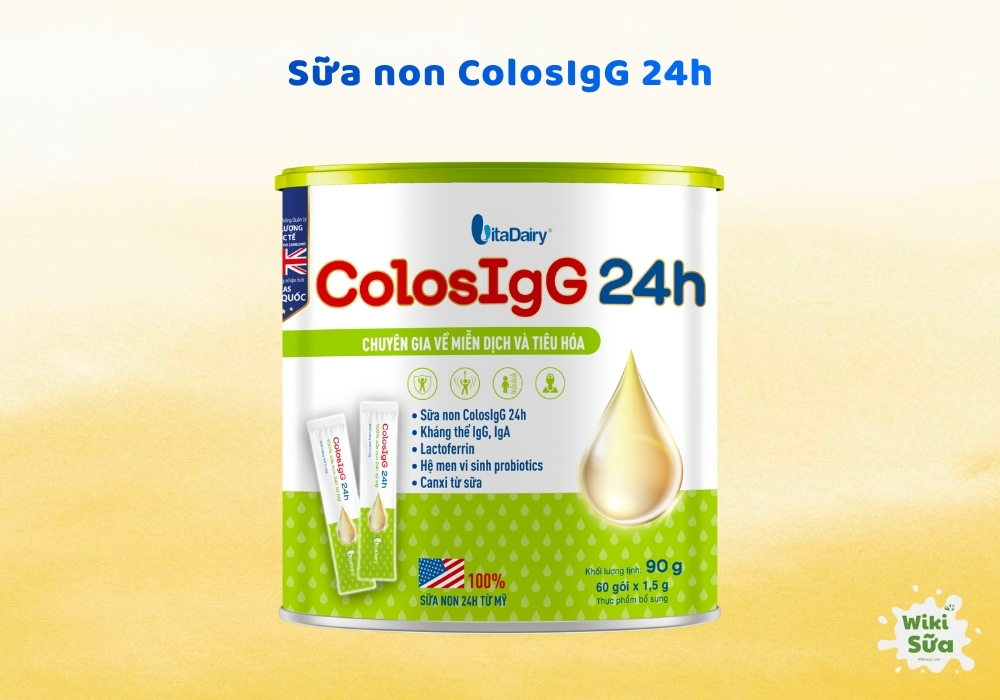 Sữa non ColosGain giúp trẻ biếng ăn ăn ngon hơn, tăng cân đều, tăng cường miễn dịch và hỗ trợ tiêu hóa khỏe mạnh