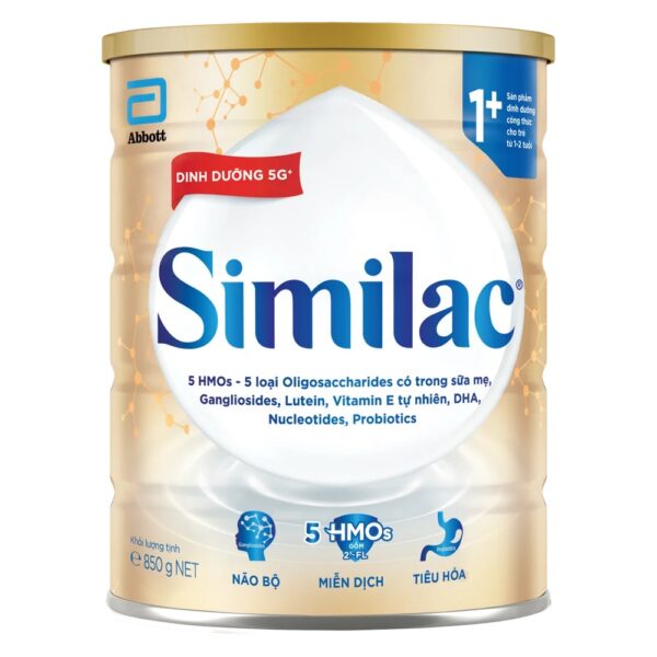 Sữa Similac® 1+ lon 800g cho trẻ từ 1–2 tuổi