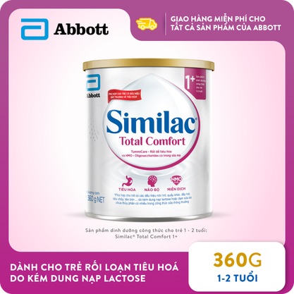 Sữa Similac® Total Comfort 1+ 360g cho trẻ từ 1–2 tuổi