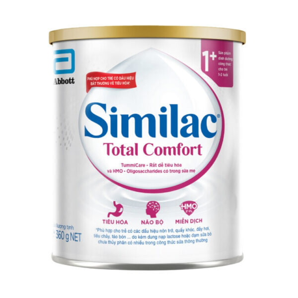 Sữa Similac® Total Comfort 1+ 360g cho trẻ từ 1–2 tuổi.