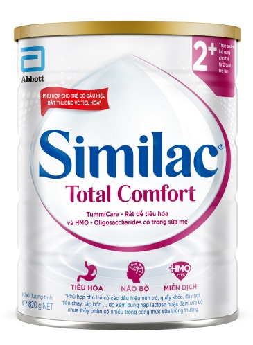sữa Similac® Total Comfort 2+ 820g cho trẻ từ 2 tuổi trở lên