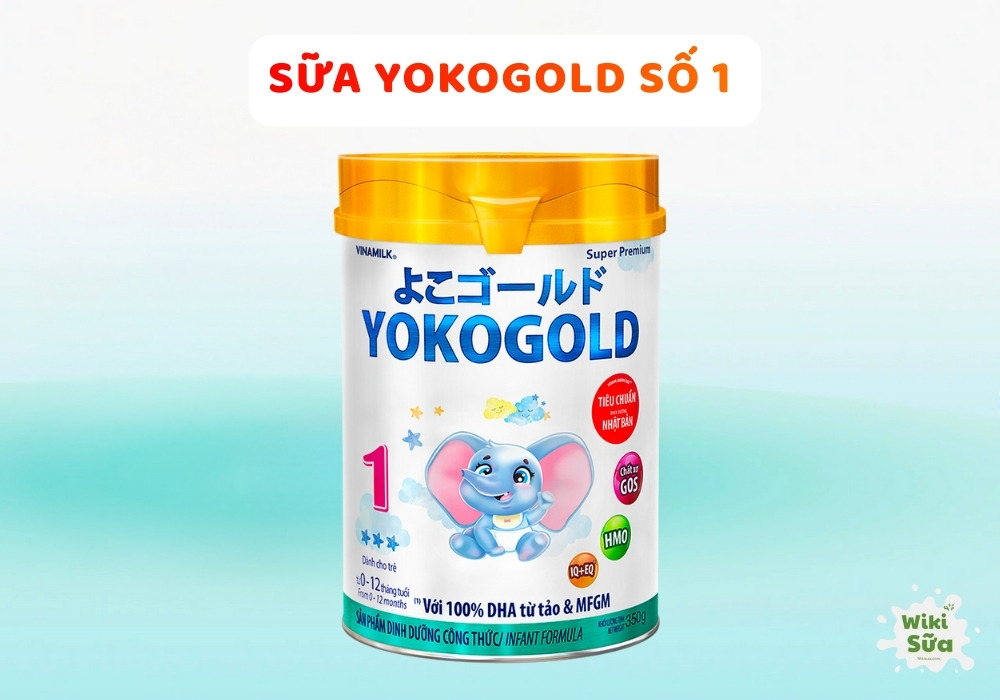 Sữa mát YokoGold vị nhạt thanh mát lành cho trẻ 0-12 tháng tuổi, với đạm chứa MFGM dễ hấp thu, bộ 3 chất xơ, 9 tỷ lợi khuẩn BB-12 hỗ trợ tiêu hóa khỏe,...
