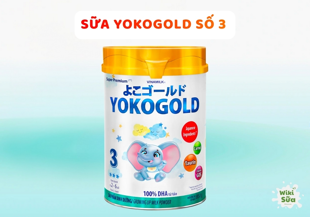 YokoGold - Sữa mát chuẩn Nhật cho trẻ từ 2-6 tuổi bổ sung MFGM, DHA từ tảo cùng bộ 3 chất xơ và 9 tỷ lợi khuẩn.