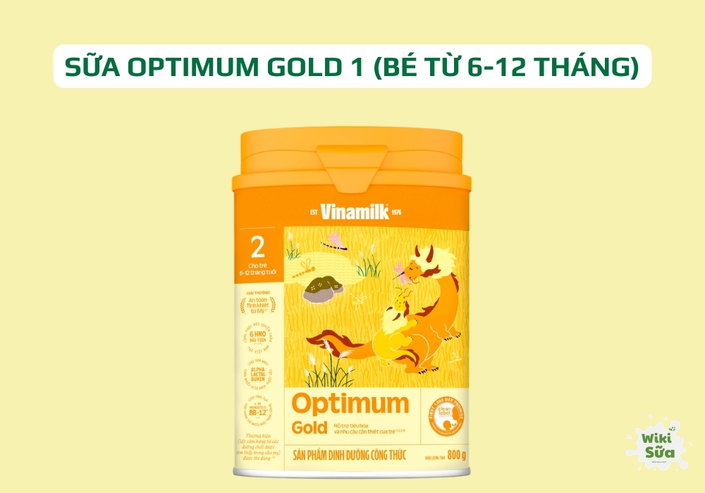 Sữa Optimum Gold 2 (6 – 12 tháng)