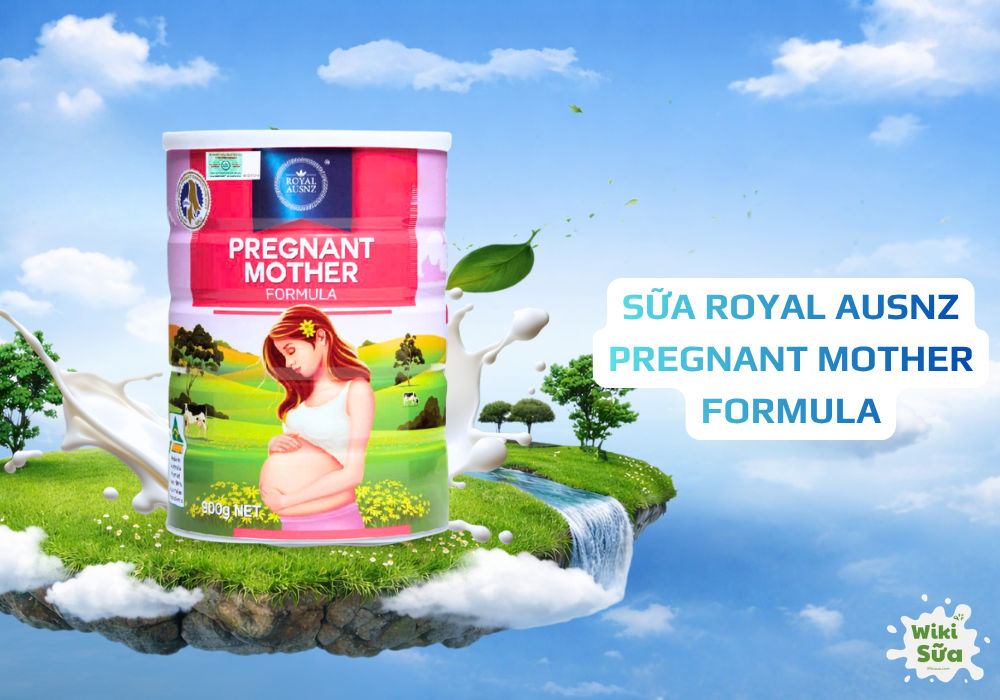 Sữa Royal Ausnz Pregnant Mother Formula – dinh dưỡng chuẩn Úc, giúp mẹ sau sinh mổ phục hồi và chăm bé tốt hơn.