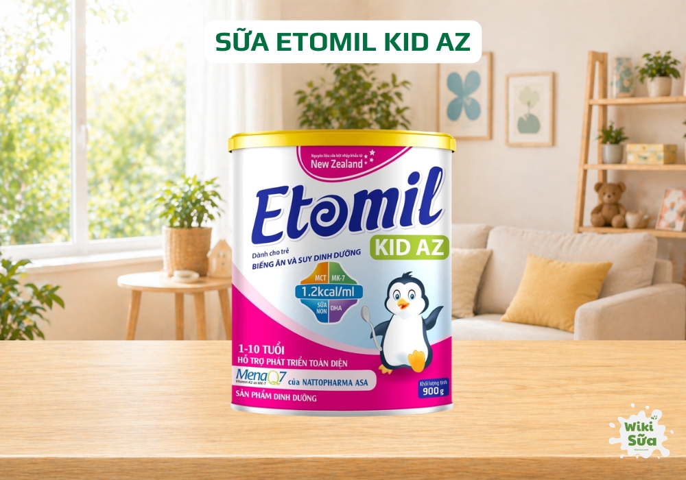 Sữa dinh dưỡng Etomil Kid AZ