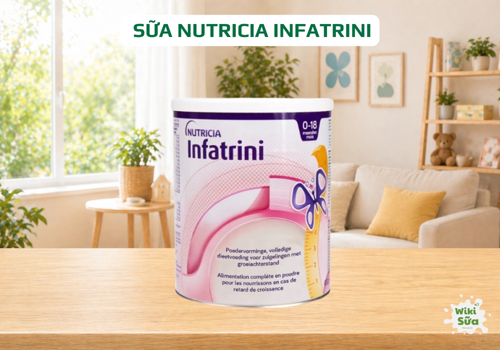 Sữa Nutricia Infatrini cho trẻ suy dinh dưỡng