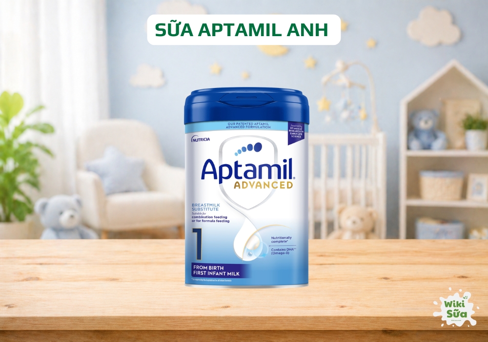 Tìm hiểu sữa Aptamil Anh