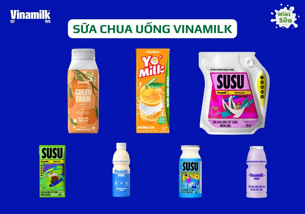 Sữa chua uống Vinamilk