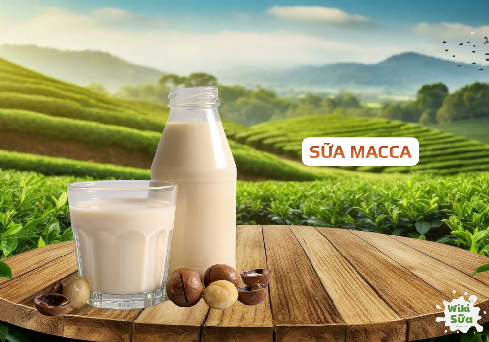 Sữa macca – giàu chất béo tốt và năng lượng