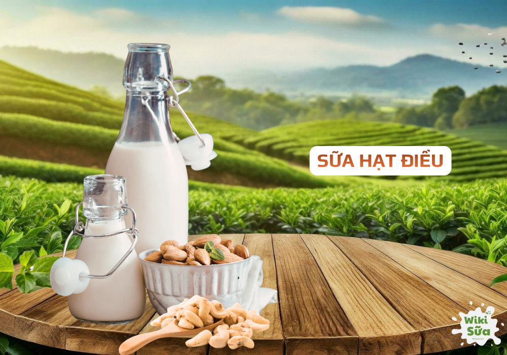 Sữa hạt điều – cung cấp năng lượng và protein cho mẹ sau sinh