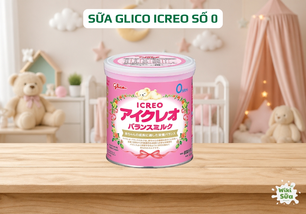 Sữa công thức mát Glico Icreo số 0 