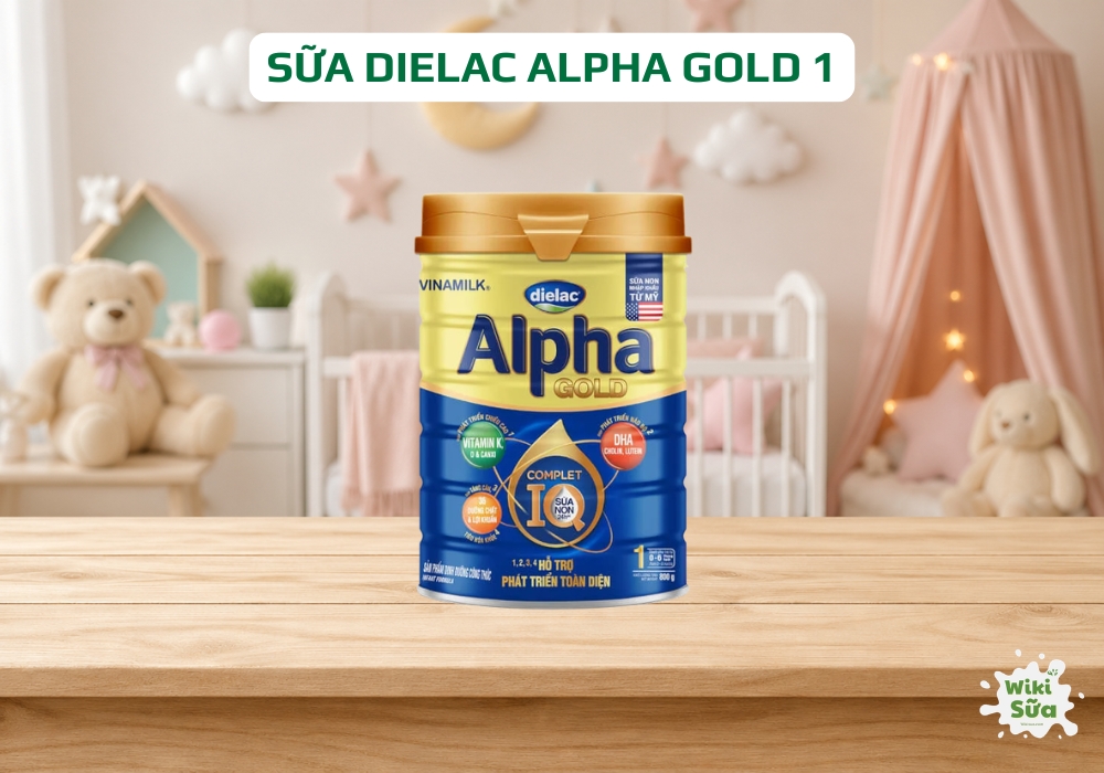 Sữa công thức Dielac Alpha Gold 1 