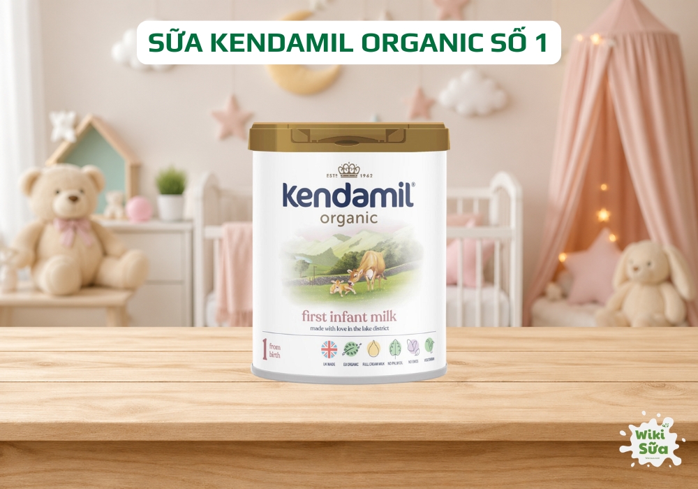 Sữa công thức Kendamil Organic số 1