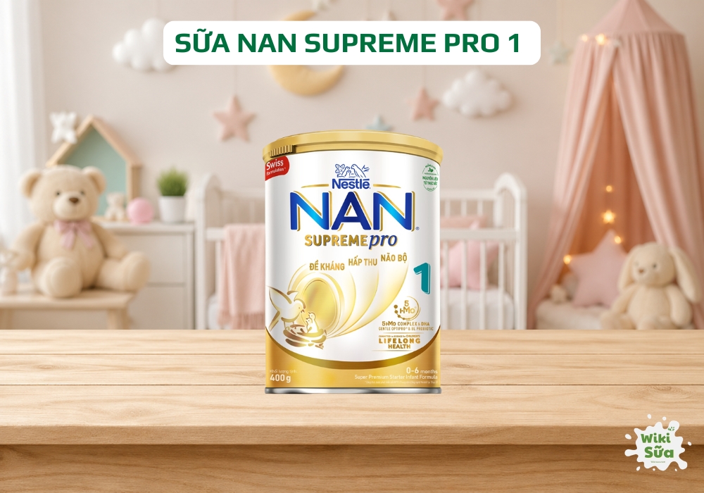 Sữa mát Nan Supreme Pro 1 (0–12 tháng)