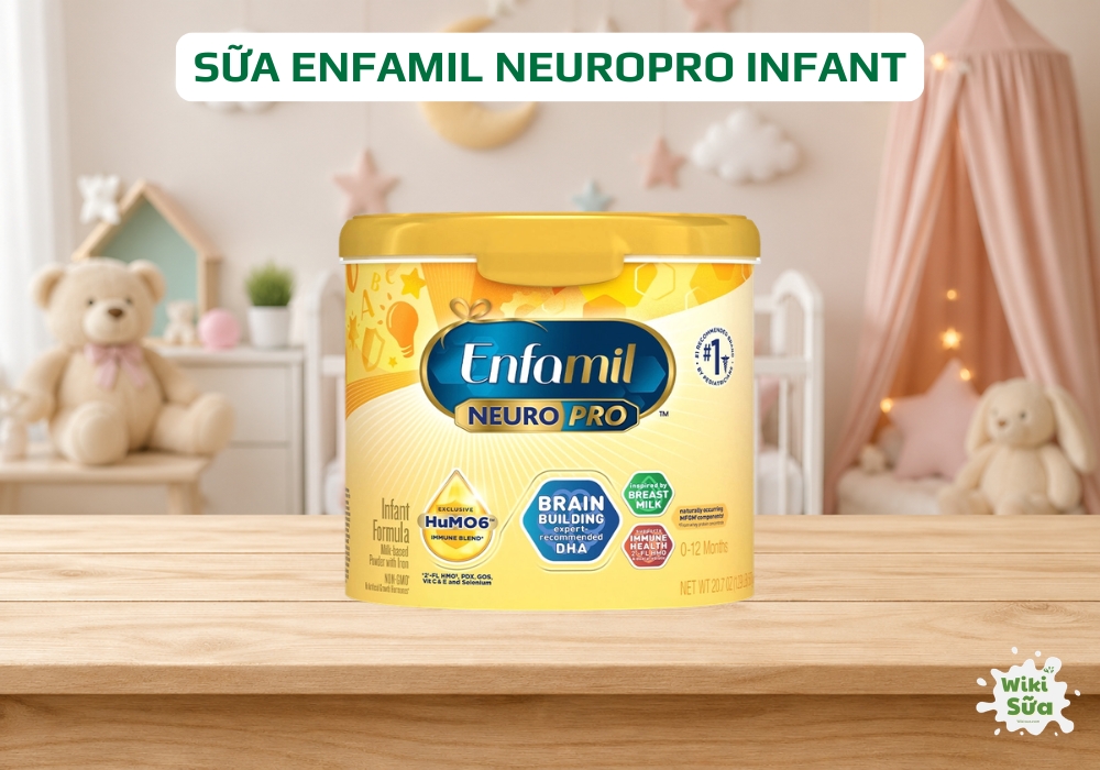 Sữa Enfamil NeuroPro Infant cho trẻ dễ tiêu hóa