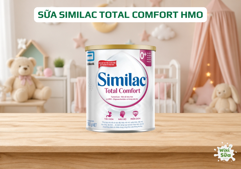 Sữa không táo bón tốt cho trẻ sơ sinh Similac Total Comfort HMO 