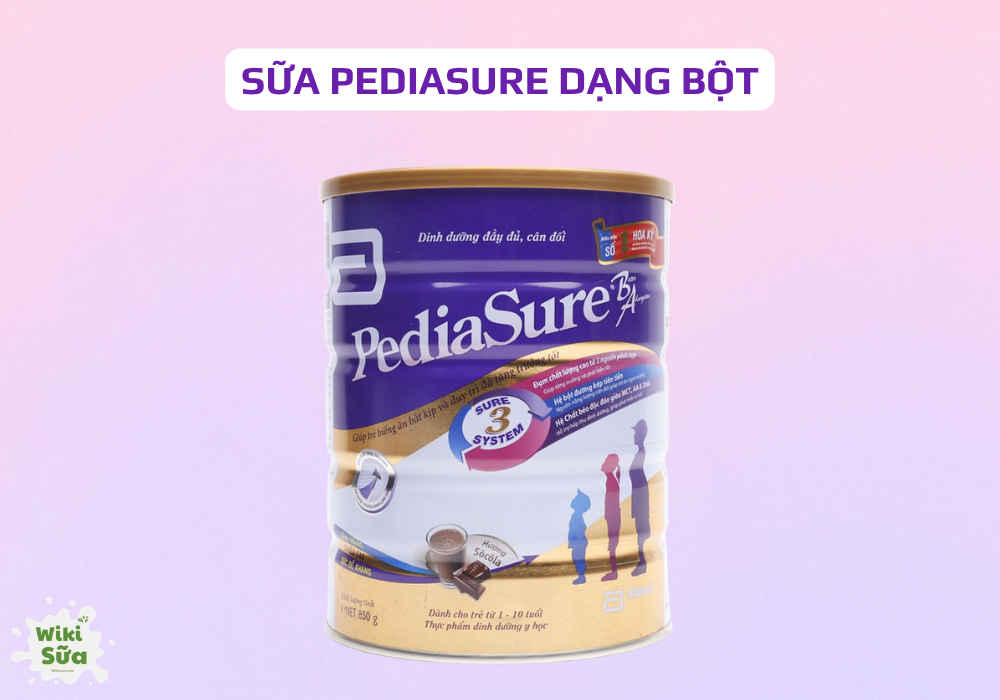 sữa pediasure dạng bột